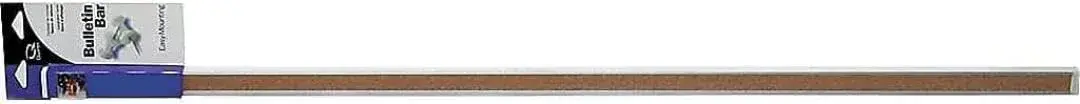 Quartet Bulletin Bar Strip Cork Board 18" x 1" (45.7cm x 2.5cm) | Self-Healing Cork for Office & Classroom - view 6