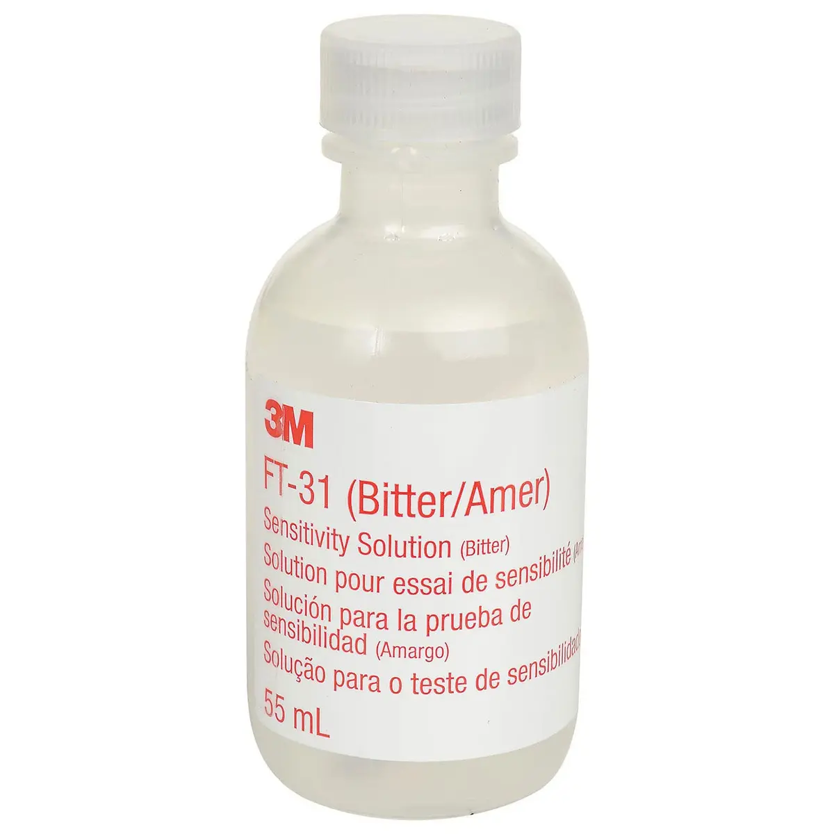 3M Sensitivity Solution Bitter FT-31 55mL | For Respirator Fit Testing - main product image