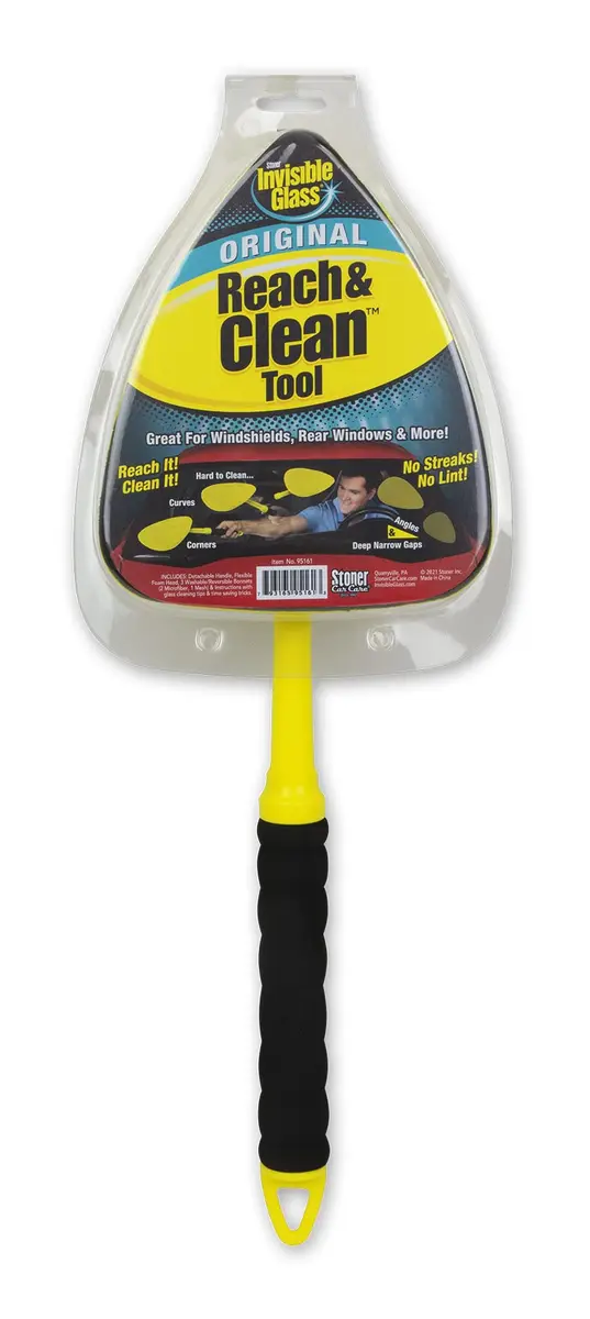 Invisible Glass Reach & Clean Tool, 1 Piece, 95160 | Reaches Tight Spaces for Auto & Home Glass - main product image