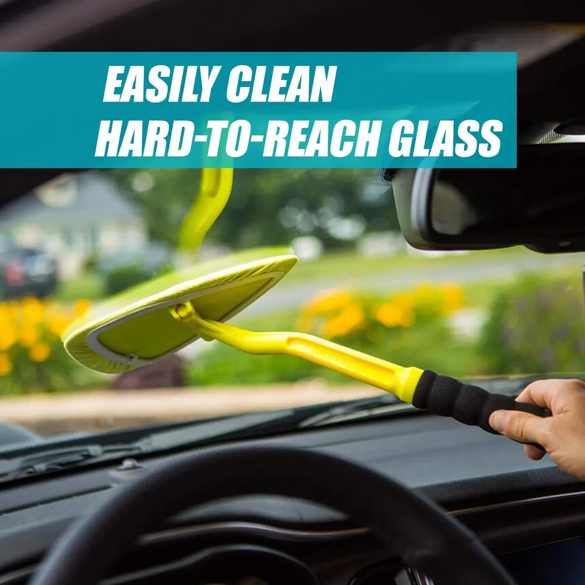 Invisible Glass Reach & Clean Tool, 1 Piece, 95160 | Reaches Tight Spaces for Auto & Home Glass - view 2