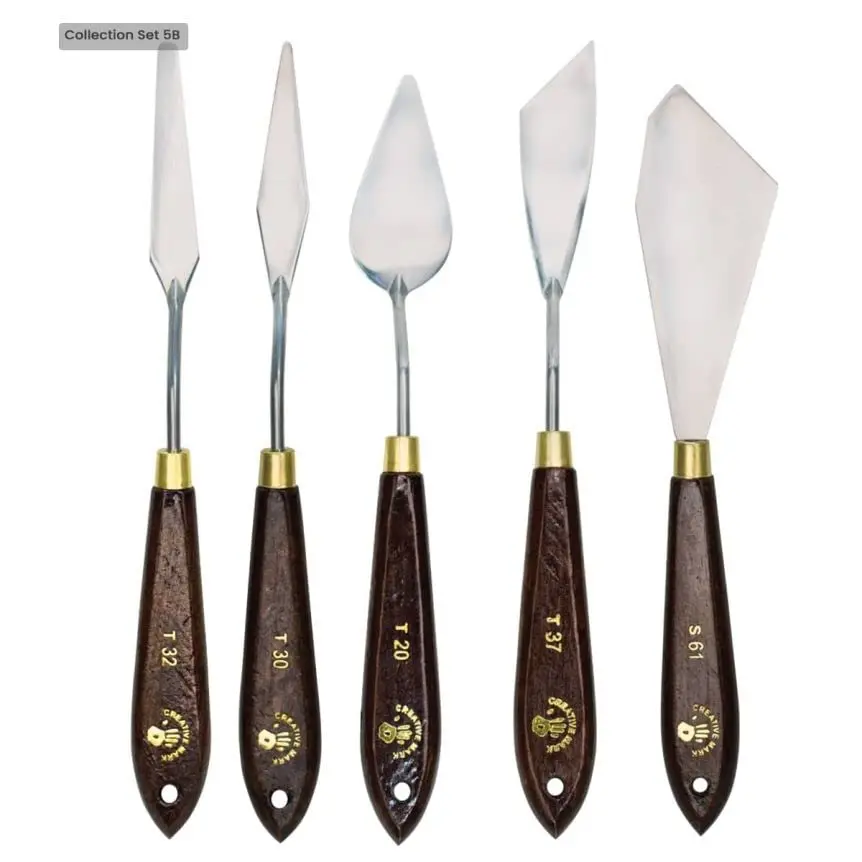 Creative Mark Stainless Steel Palette Knife Painting Tools - Collection 5B, Set | 60 Shapes & Sizes for Artists - view 4