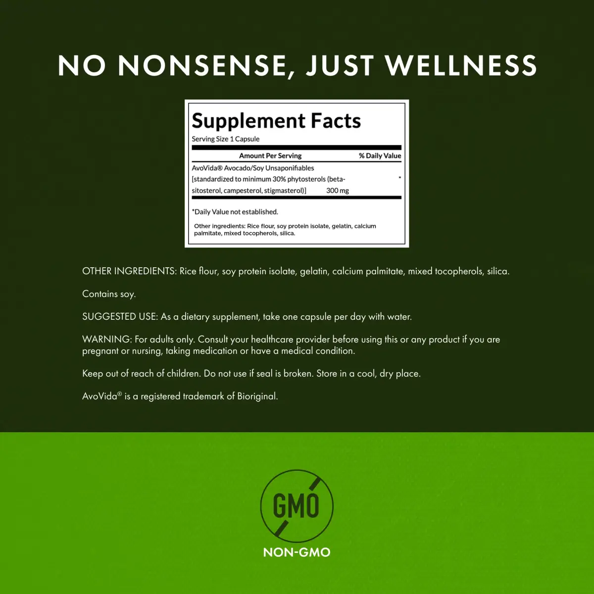 Swanson AvoVida Joint Health Supplement 300 mg 60 Capsules | Supports Joint Tissues, Cartilage, and Mobility - view 3
