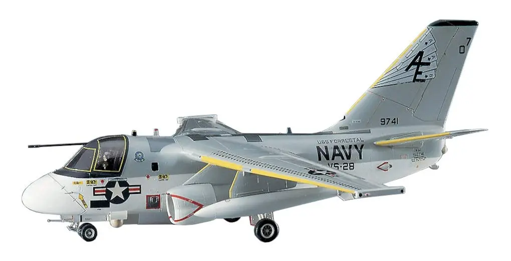 Hasegawa 1:72 Scale S-3A Viking Model Kit | Accurate Retro Aircraft for Hobbyists (70-120 chars) - main product image