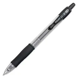 PILOT G2 Premium Retractable Gel Pens, 0.38mm Ultra Fine Point, Black Ink, 12-Pack | Smooth Writing Instrument for Students & Professionals - view 4