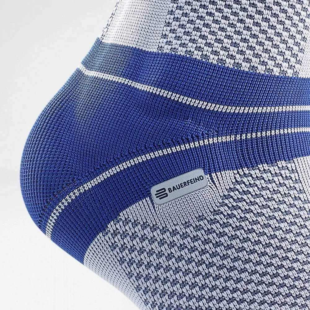 Bauerfeind MalleoTrain Ankle Support Left Titanium | Anatomical Compression & Circulation Aid - view 2
