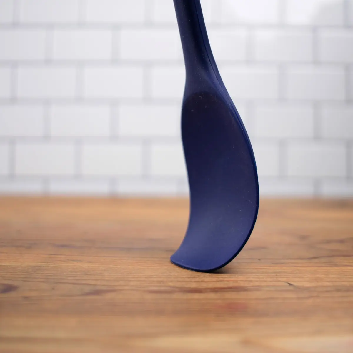RSVP International Ela's Favorite Silicone Spatula Spoon, Blue, 11" | BPA-Free Heat Resistant Kitchen Tool - view 2