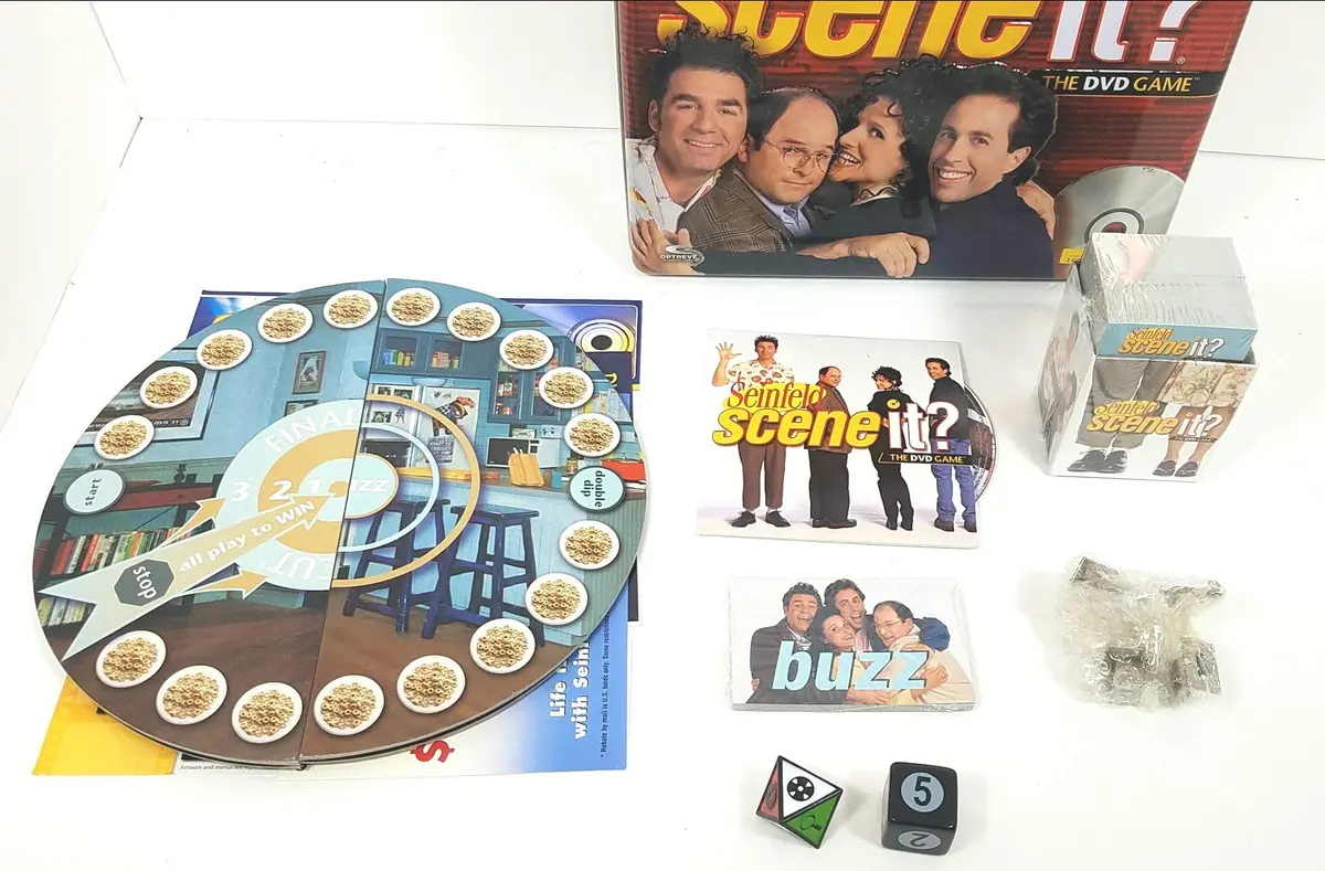 Scene It? Seinfeld Deluxe Edition DVD Game | 2-8 Players, Trivia & Party Play - view 6