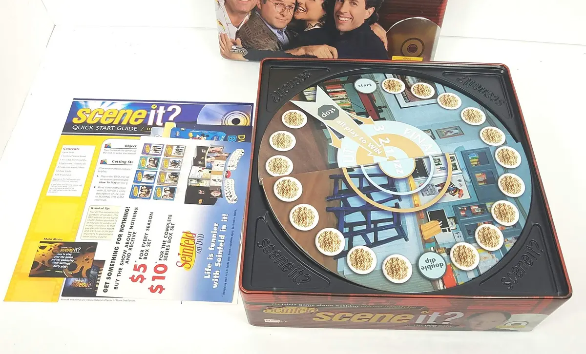 Scene It? Seinfeld Deluxe Edition DVD Game | 2-8 Players, Trivia & Party Play - view 4