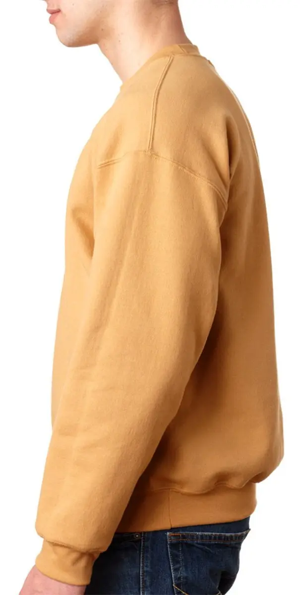 Gildan DryBlend Crewneck Sweatshirt Black Small | Moisture-Wicking & Soft Feel - view 2