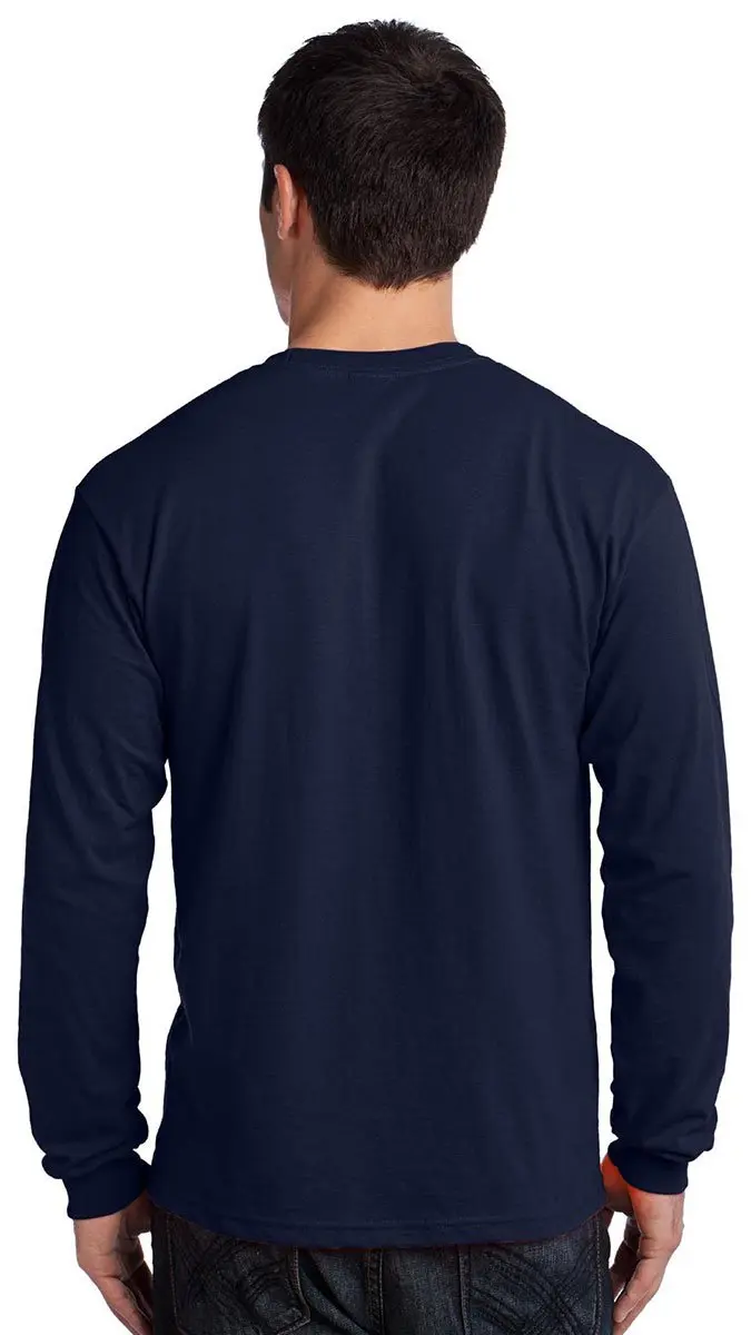 Gildan Ultra Cotton T-Shirt with Pocket Royal Small | Lightweight 100% Cotton Men's Shirt - view 2
