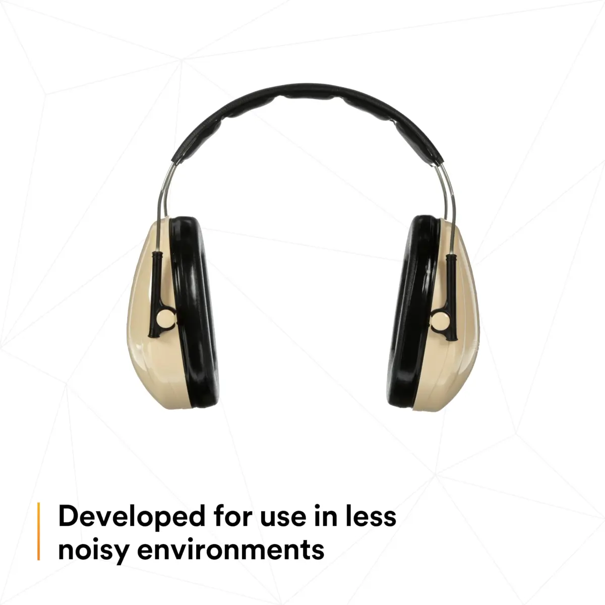 3M Peltor H6AV Optime 95 Over the Head Noise Reduction Earmuff, Hearing Protection, Ear Protectors, NRR 21dB, Ideal for Machine Shops and Power Tools, Beige - view 8