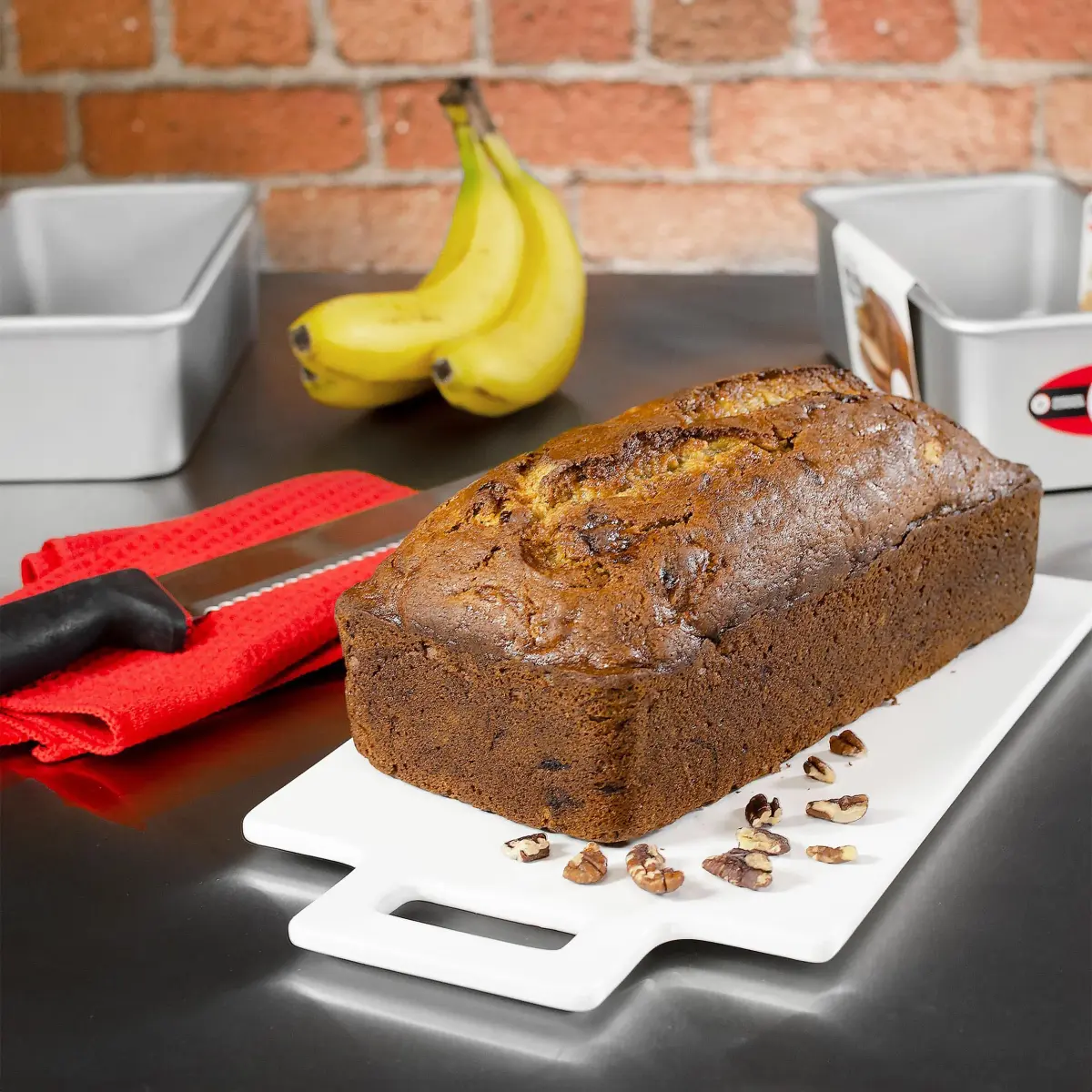 Fat Daddio's Anodized Aluminum Bread Loaf Pan 15.2 cm (6 inch) | Even Heat Baking for Perfect Loaves - view 5