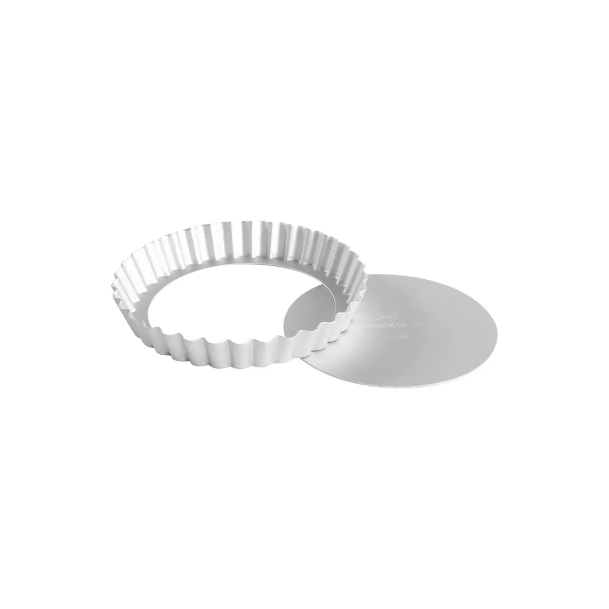Fat Daddio's PFT-65 Round Fluted Tart Pan 6.5 x 1 Inch | Durable Aluminum Bakeware for Pies & Tarts - main product image