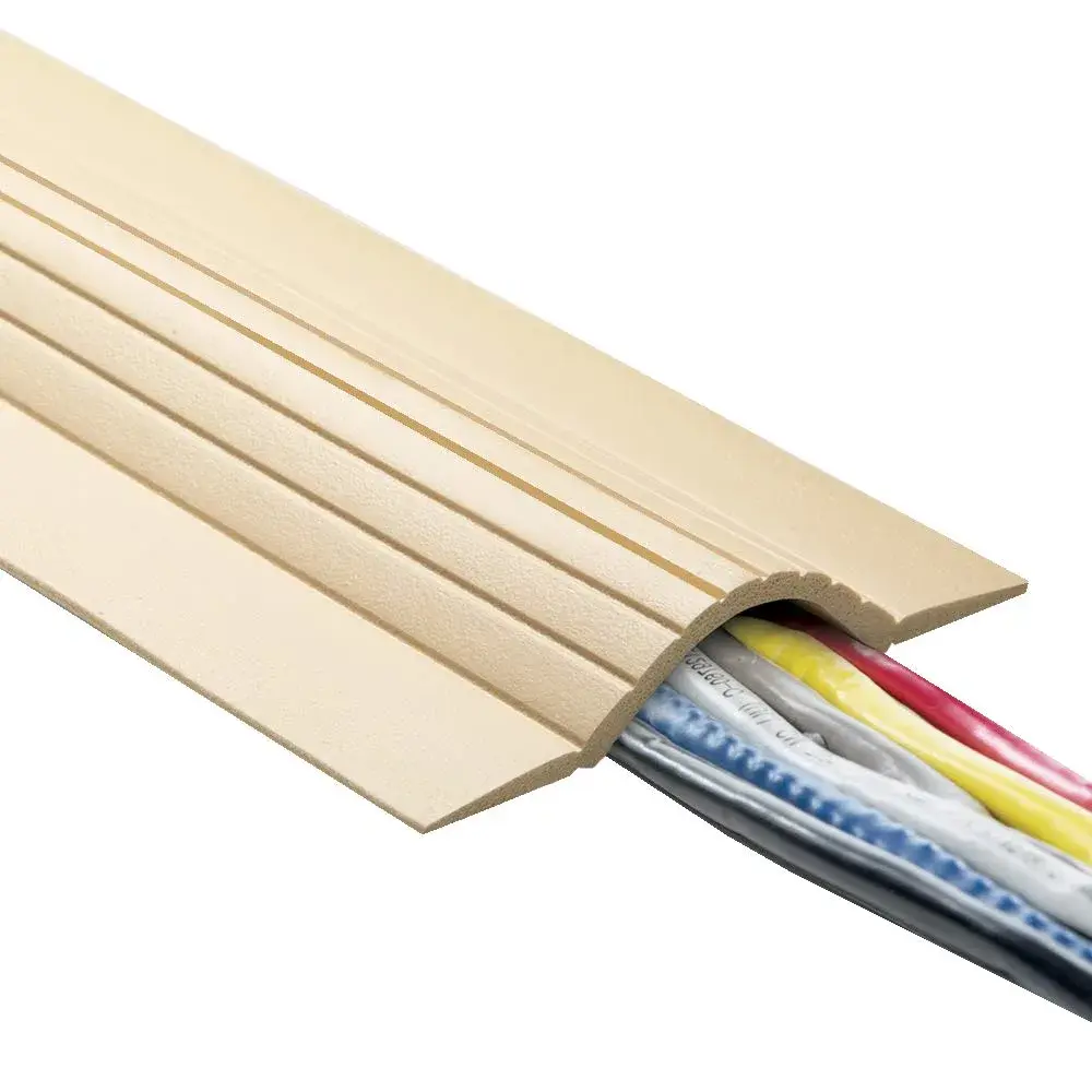 UT Wire Cable Blanket Low Profile Cord Cover Protector 1.52 m (5 ft) | Prevents Tripping on Floor Cords - main product image