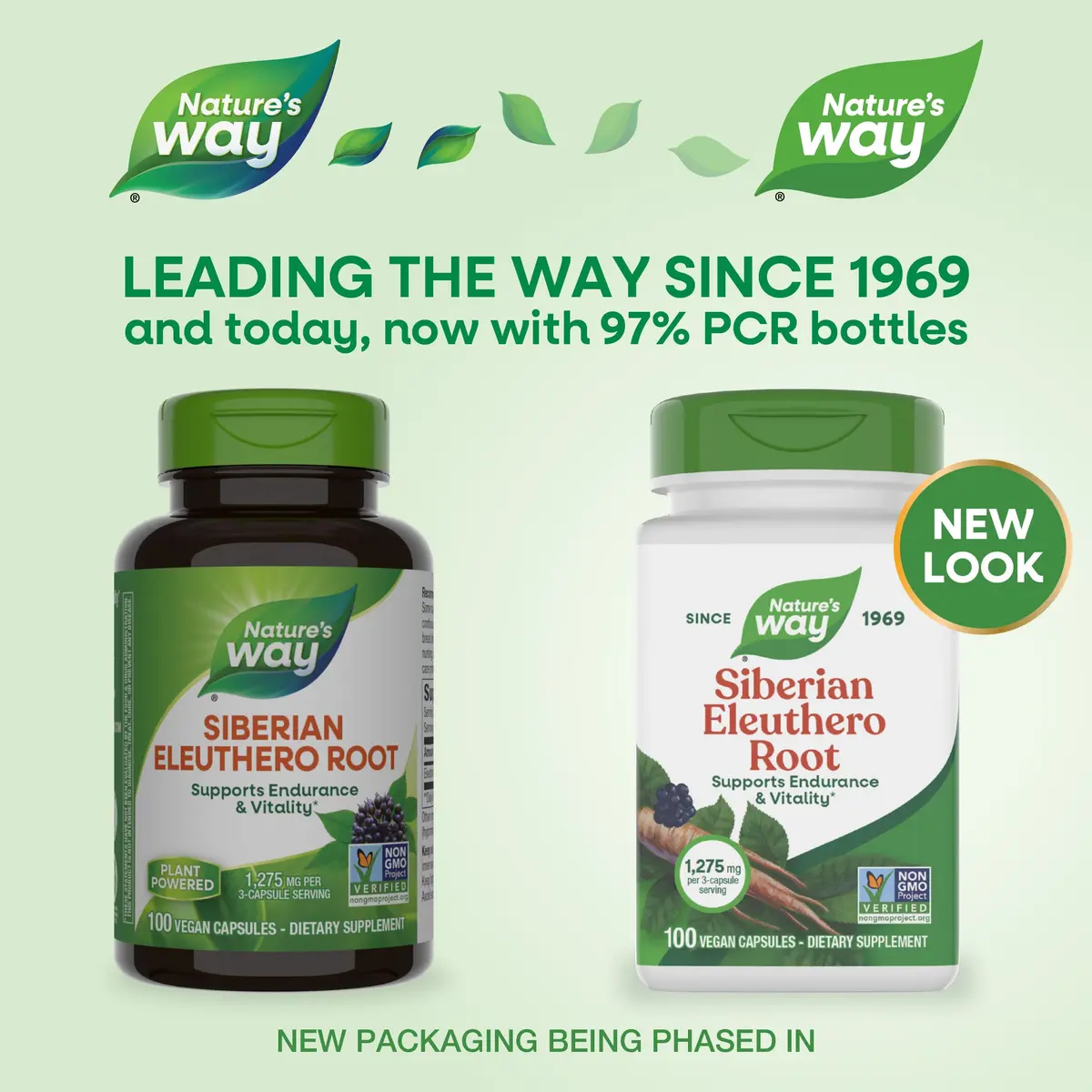 Nature's Way Siberian Eleuthero Root Supplement 100 ct | Supports Endurance & Vitality - view 2