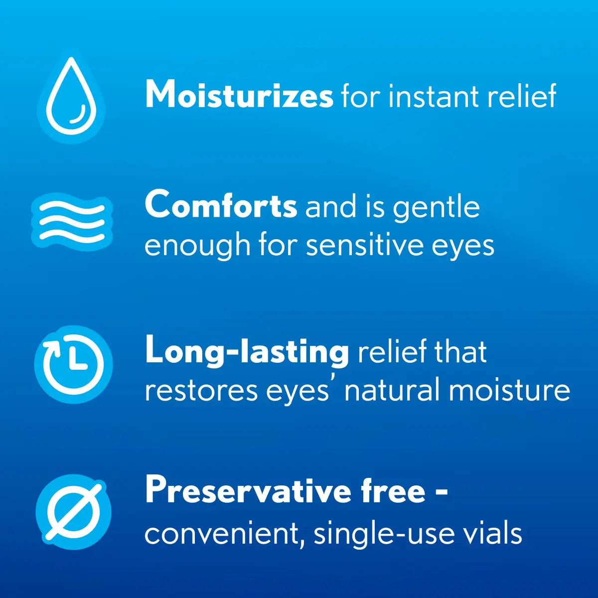 Soothe Preservative-Free Lubricant Eye Drops 16.8ml (0.56 Fl Oz) | Fast Relief for Dry Eyes - view 3