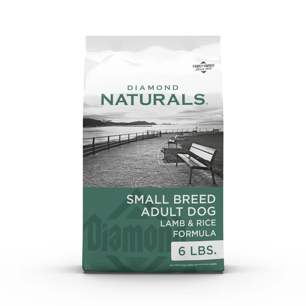 Diamond Naturals Small Breed Adult Dry Dog Food, Lamb & Rice, 6lb | Supports Small Breed Needs & Digestion - main product image