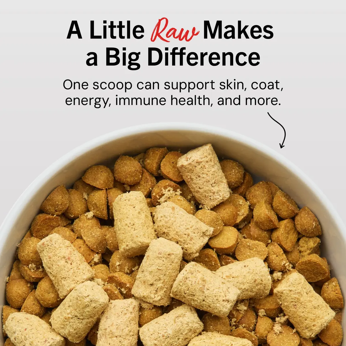 Stella & Chewy's Freeze-Dried Raw Beef Meal Mixers Dog Food Topper 227 g (8 oz) | High Protein, Grain-Free, Picky Eater Formula - view 2