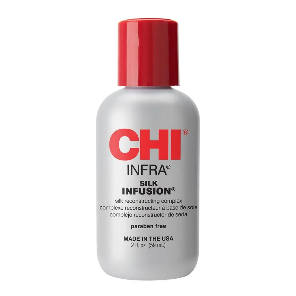 CHI Infra Silk Infusion Leave-In Hair Treatment 2 fl oz (59 ml) | Smooth, Shiny, Strong Hair - main product image