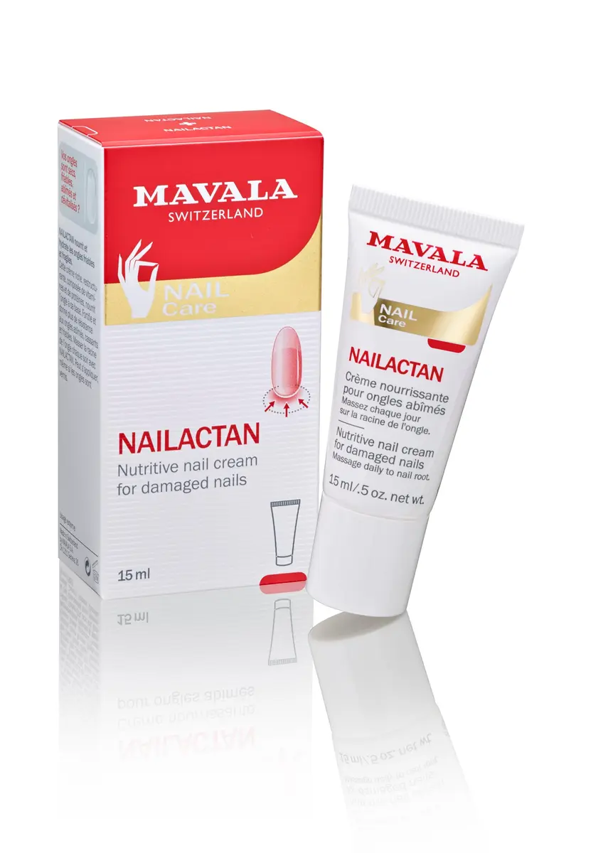 MAVALA Nailactan Nutritive Nail Cream 15ml (0.5 Fl Oz) | Restorative Treatment for Damaged Nails - main product image