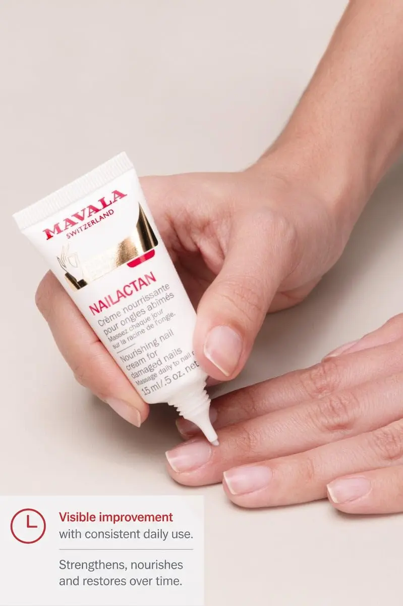MAVALA Nailactan Nutritive Nail Cream 15ml (0.5 Fl Oz) | Restorative Treatment for Damaged Nails - view 4