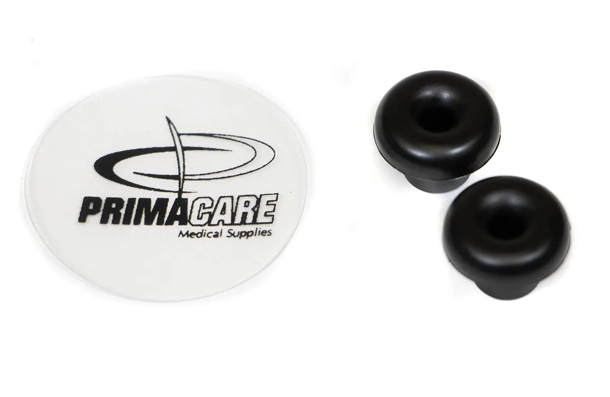 Primacare DS-9290-BK Adult Size 22" Stethoscope for Diagnostics and Screening Instrument, Lightweight and Aluminum Double Head Flexible Stethoscope, Black - view 5