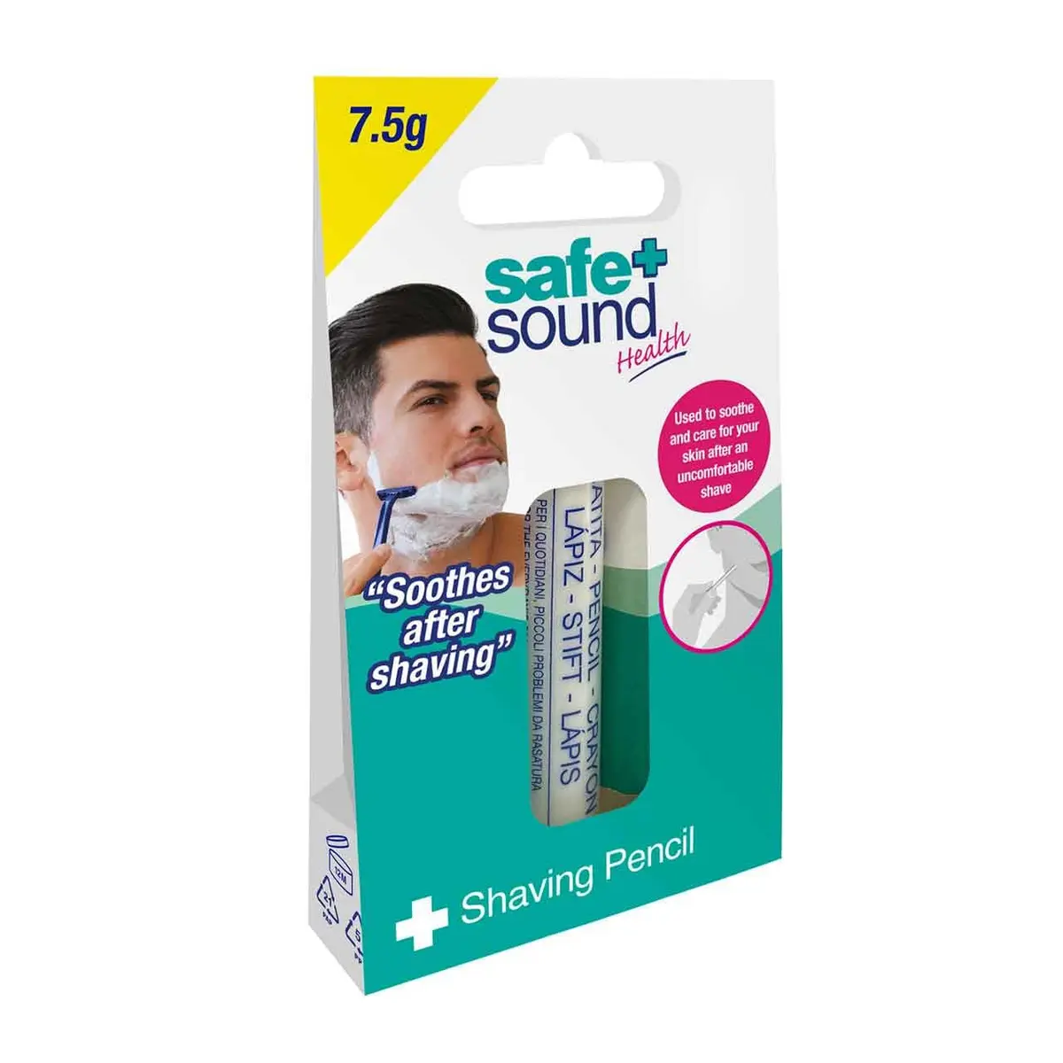 Murrays Safe & Sound Styptic Pencil | Stops Shaving Nicks & Cuts Instantly - main product image