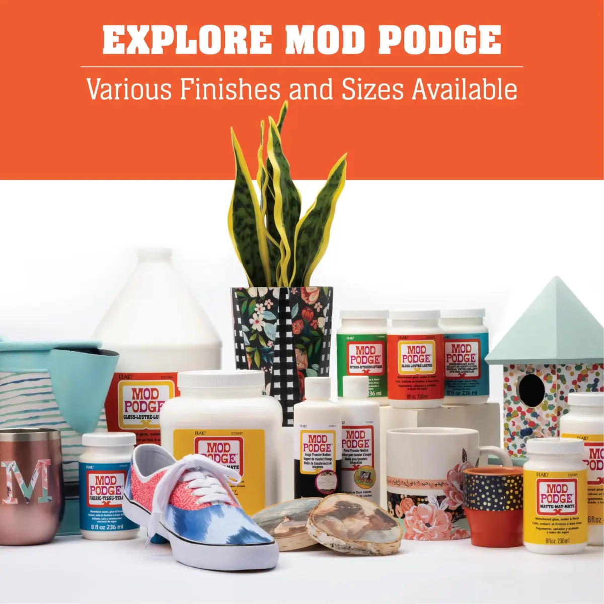 Mod Podge Matte Waterbase Sealer Glue and Finish, 128 fl oz (3.78 L) | USA Imported Craft Adhesive - view 7