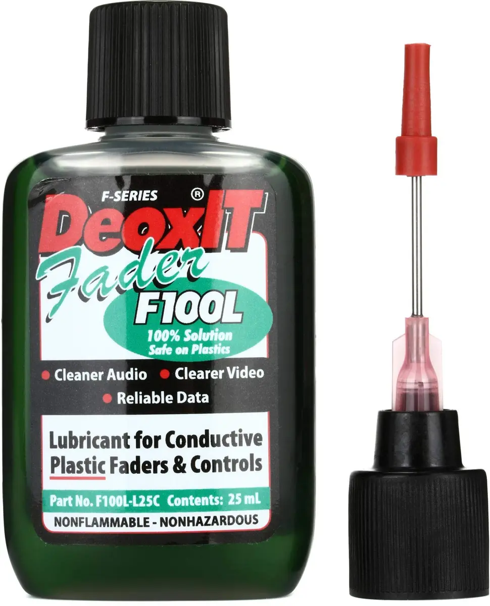 Hosa DeoxIT FaderLube 25 mL | Fader Lubricant for Switches & Faders - main product image