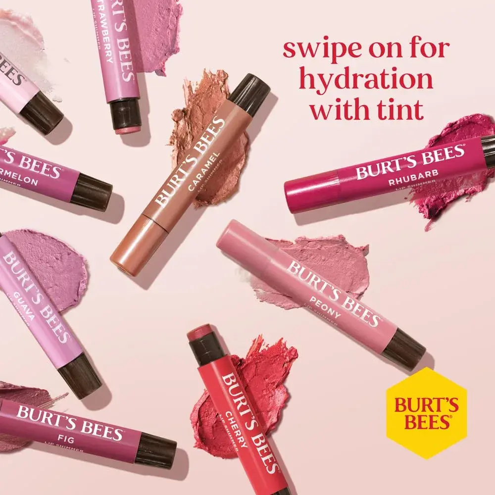 Burt's Bees Fig Tinted Lip Balm with Vitamin E & Coconut Oil | Natural Hydration - view 8