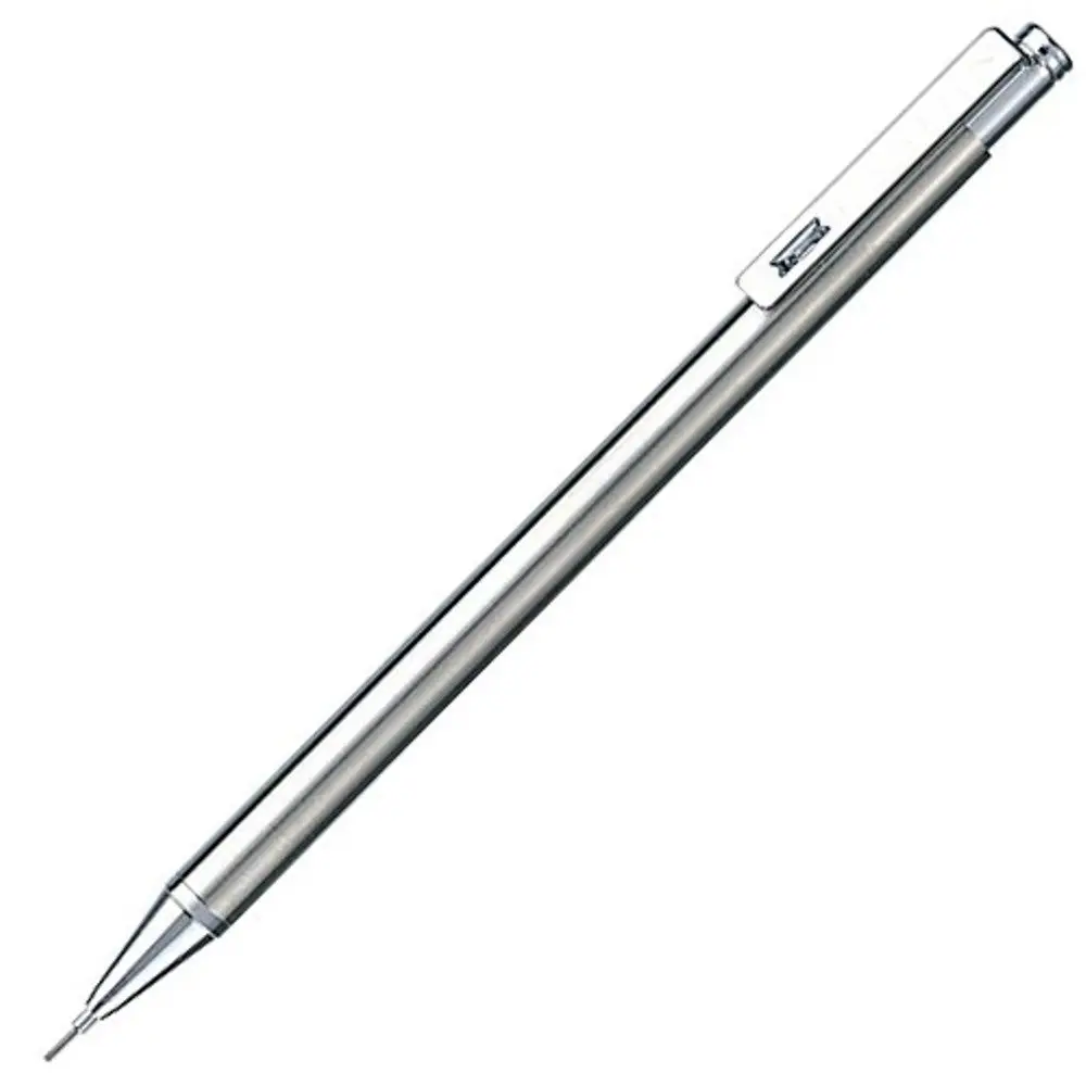 Zebra Mini Mechanical Pencil 0.5 mm Silver | Slim, Refillable, Pocket-Friendly - main product image