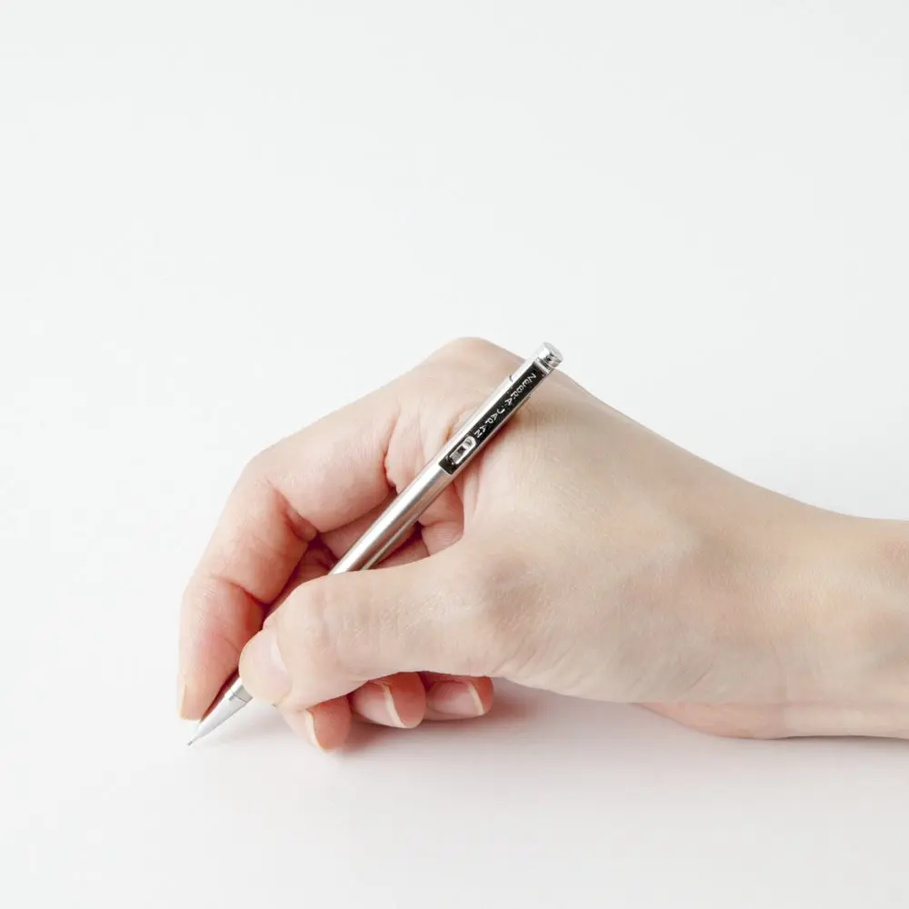 Zebra Mini Mechanical Pencil 0.5 mm Silver | Slim, Refillable, Pocket-Friendly - view 2