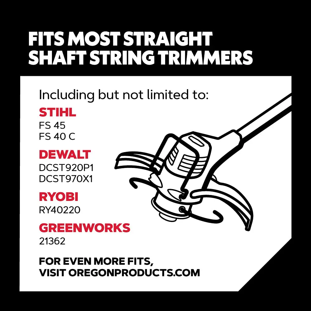 Oregon Magnum Gatorline 170 Trimmer Line .170" x 36-Foot | Heavy Duty, Durable & High Efficiency (70-120 chars) - view 2