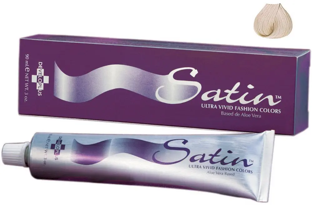 Satin Hair Color Ash Series Very Light Ash Blonde 9A | Permanent Hair Dye 3 Oz - main product image