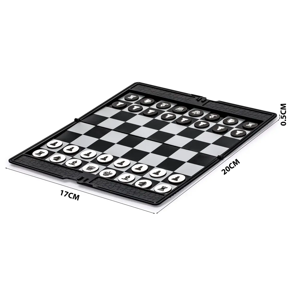 Yellow Mountain Imports Magnetic Travel Chess Wallet Set 7.9 in (20 cm) | Educational Strategy Game for Kids & Adults - view 5