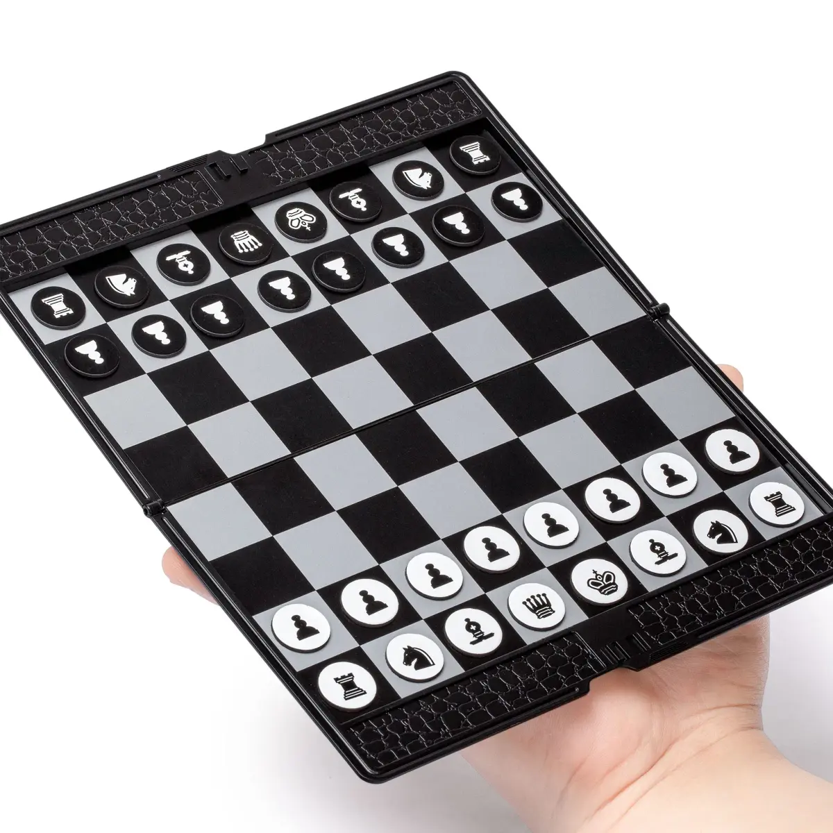 Yellow Mountain Imports Magnetic Travel Chess Wallet Set 7.9 in (20 cm) | Educational Strategy Game for Kids & Adults - view 6
