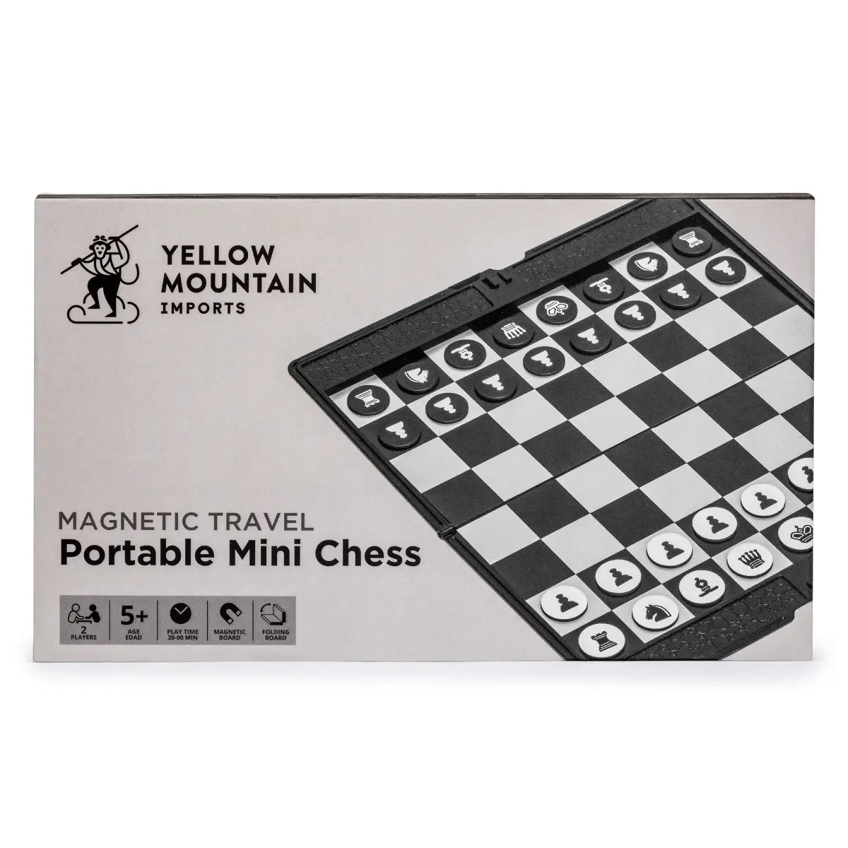 Yellow Mountain Imports Magnetic Travel Chess Wallet Set 7.9 in (20 cm) | Educational Strategy Game for Kids & Adults - view 9