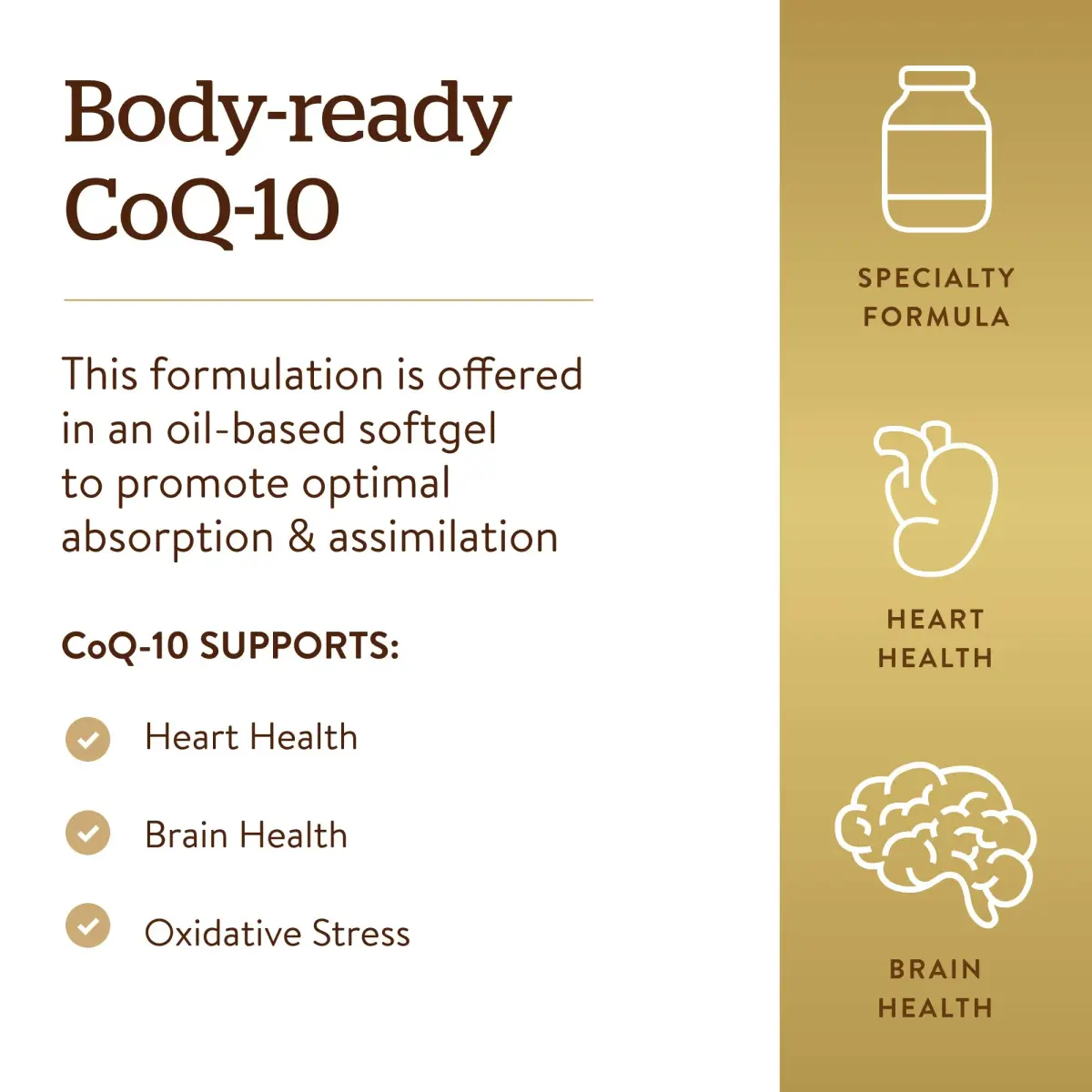 Solgar Megasorb CoQ-10 100 mg Softgels (90 Count) | Supports Healthy Aging & Heart Function - view 4