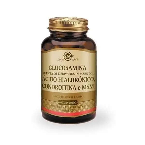 Solgar Triple Strength Glucosamine Chondroitin MSM, 60 Tablets | Supports Joint Health & Mobility - view 2