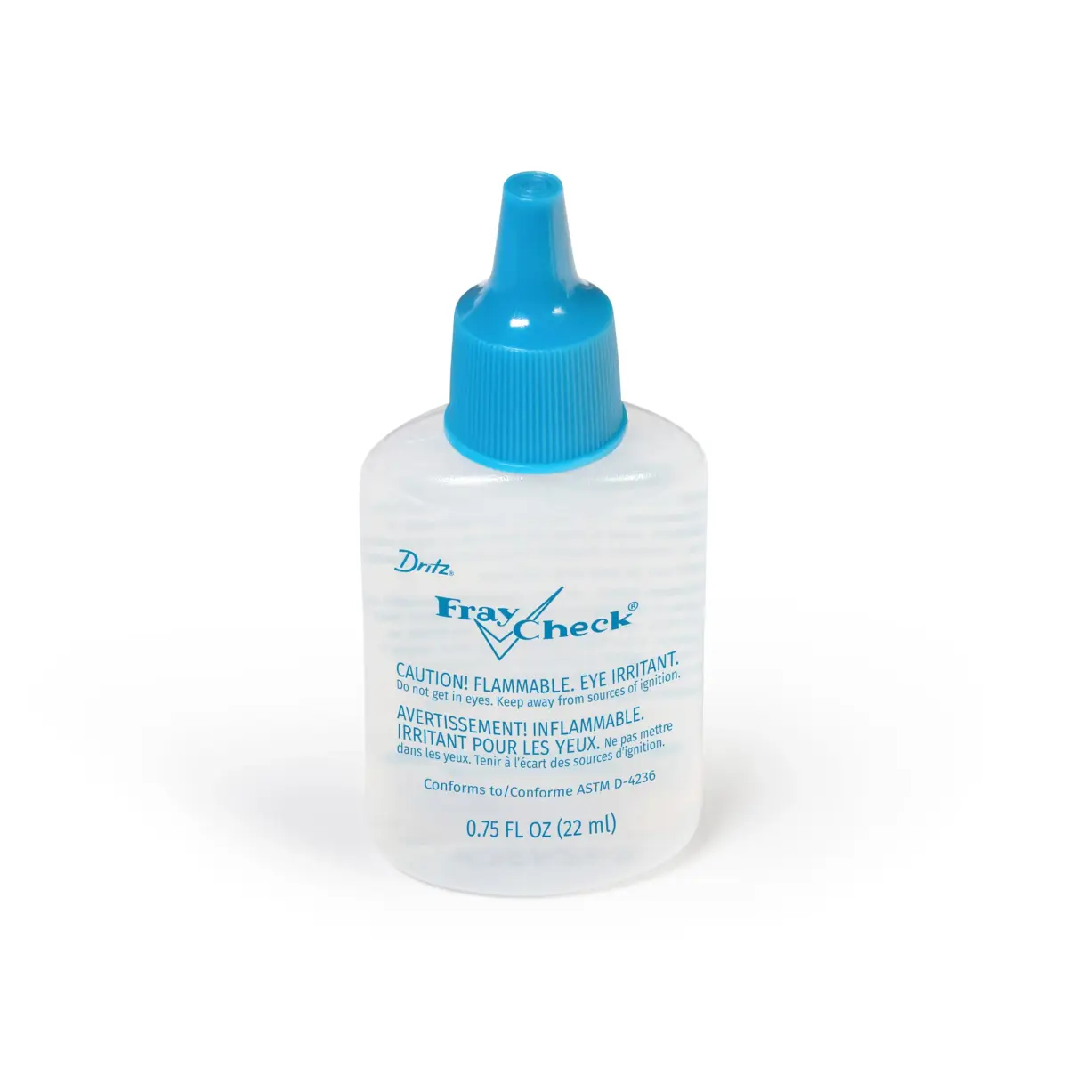Dritz Fray Check Liquid Seam Sealant 0.75 fl oz (22 ml) | Prevents Fabric Fraying - view 2