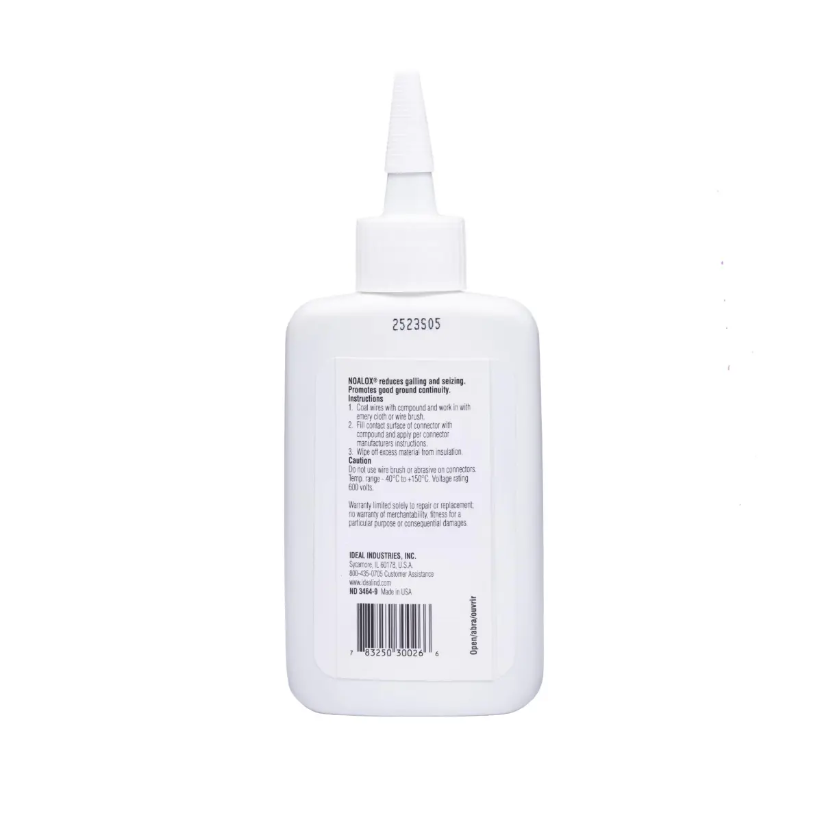 Ideal Electrical Noalox Anti-Oxidant Compound 237ml (8 oz) | Prevents Aluminum Oxidation - view 5