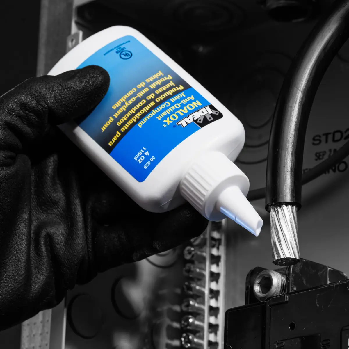 Ideal Electrical Noalox Anti-Oxidant Compound 237ml (8 oz) | Prevents Aluminum Oxidation - view 6