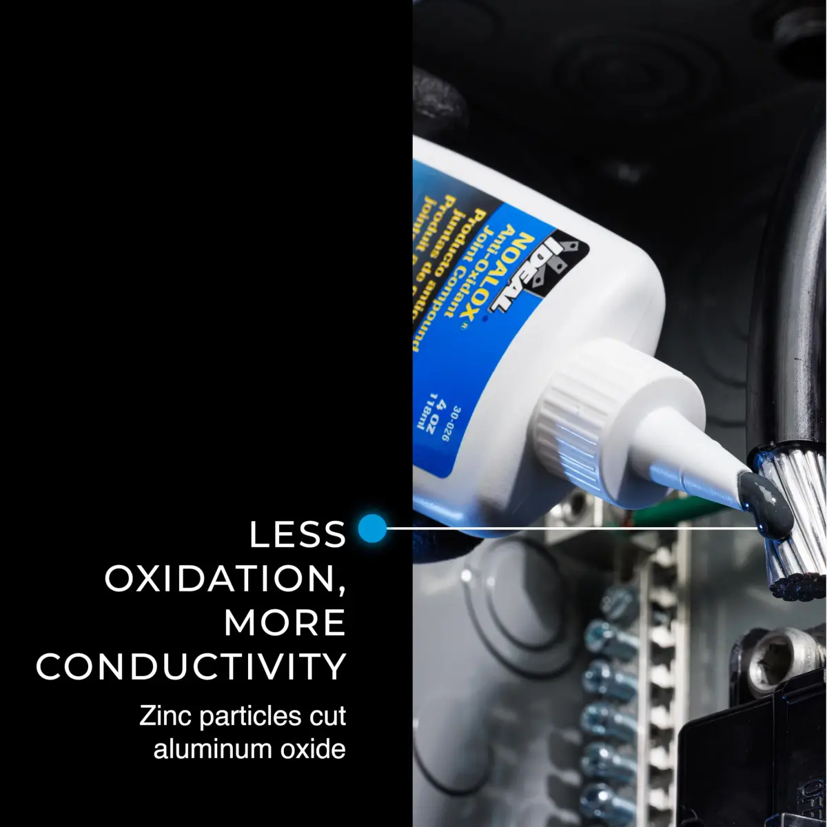 Ideal Electrical Noalox Anti-Oxidant Compound 237ml (8 oz) | Prevents Aluminum Oxidation - view 3