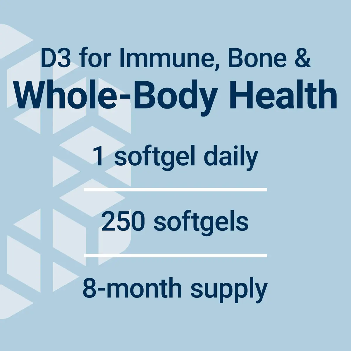 Life Extension Vitamin D3 25 mcg (1000 IU) | Supports Bone, Brain & Immunity, Non-GMO, 250 Softgels - view 5