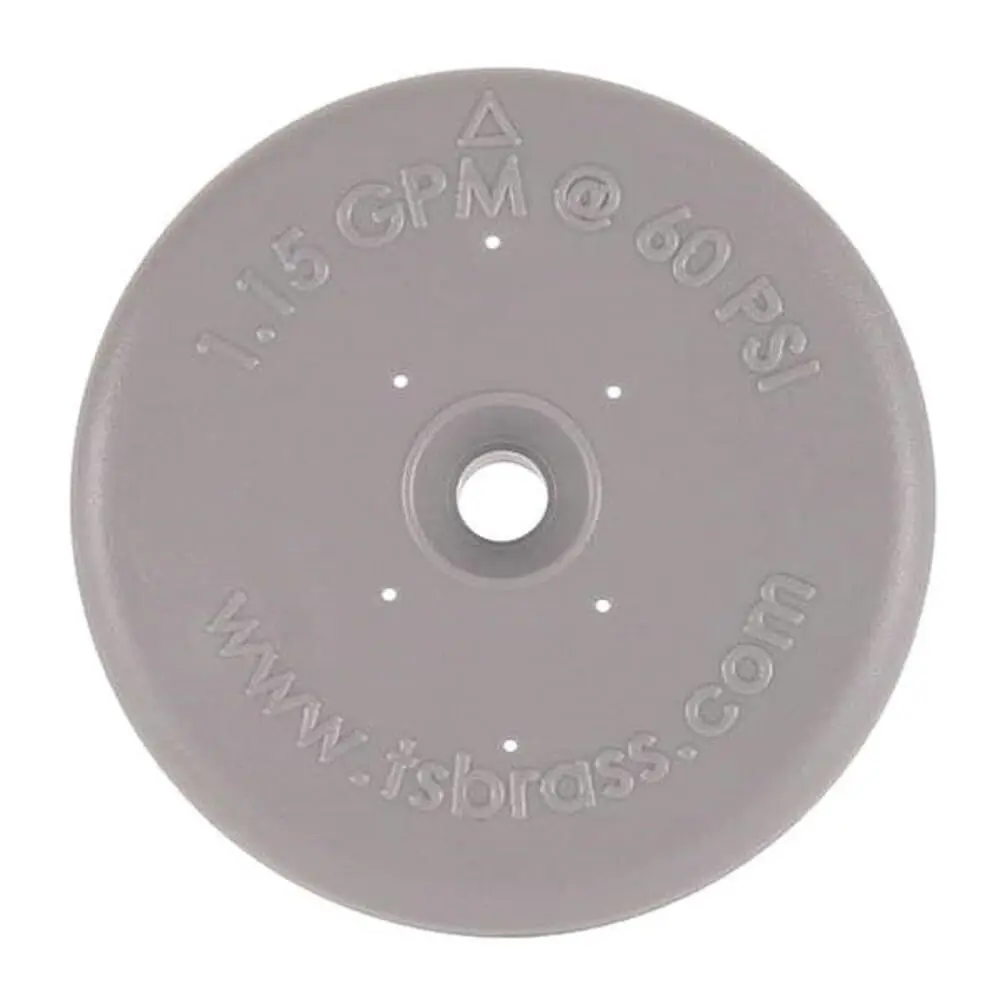 T&S Brass B-0107 Spray Valve Spray Face, Gray | 1 Count | NSF Certified, 1.15 GPM Flow - main product image