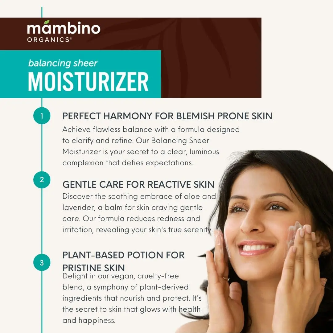 Mambino Organics Hydra-Firming Face Moisturizer for Oily Skin | Lightweight Hydrating Anti-Aging Care, Cruelty-Free, 1-Pack - view 4