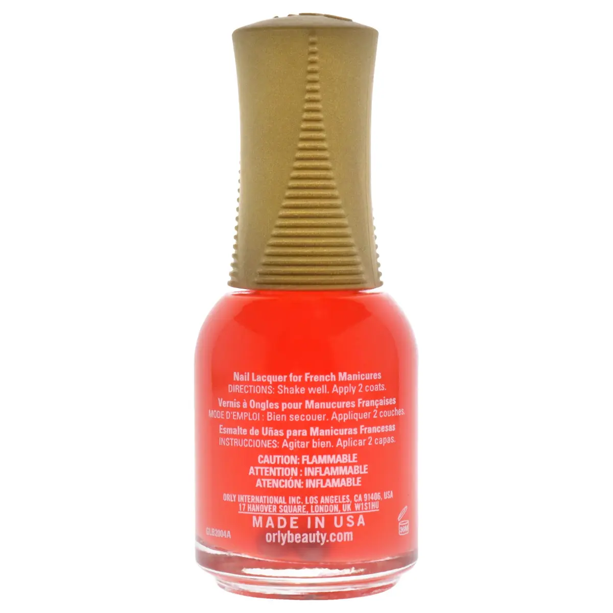 Orly French Manicure Nail Polish Bare Rose 18ml (0.6 Fl Oz) | Streak-Free Coverage - view 2