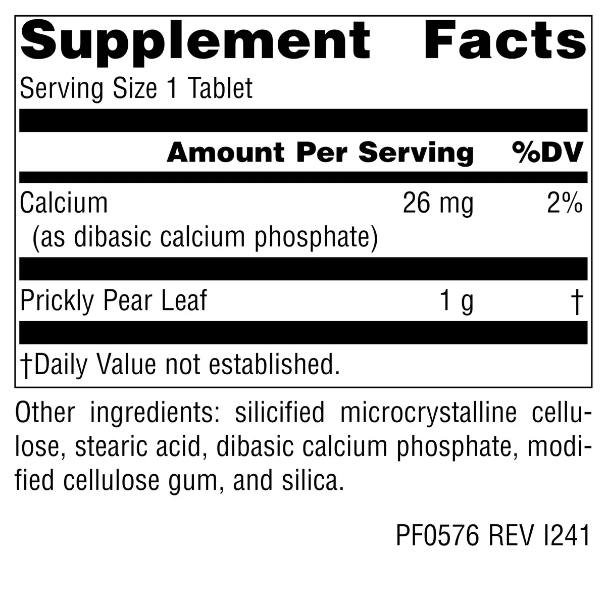 Planetary Herbals Full Spectrum Nopal Cactus 1000 mg | Supports Glucose & Electrolyte Balance - view 5