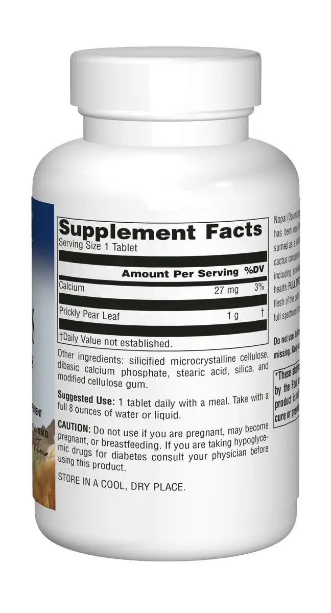 Planetary Herbals Full Spectrum Nopal Cactus 1000 mg | Supports Glucose & Electrolyte Balance - view 4
