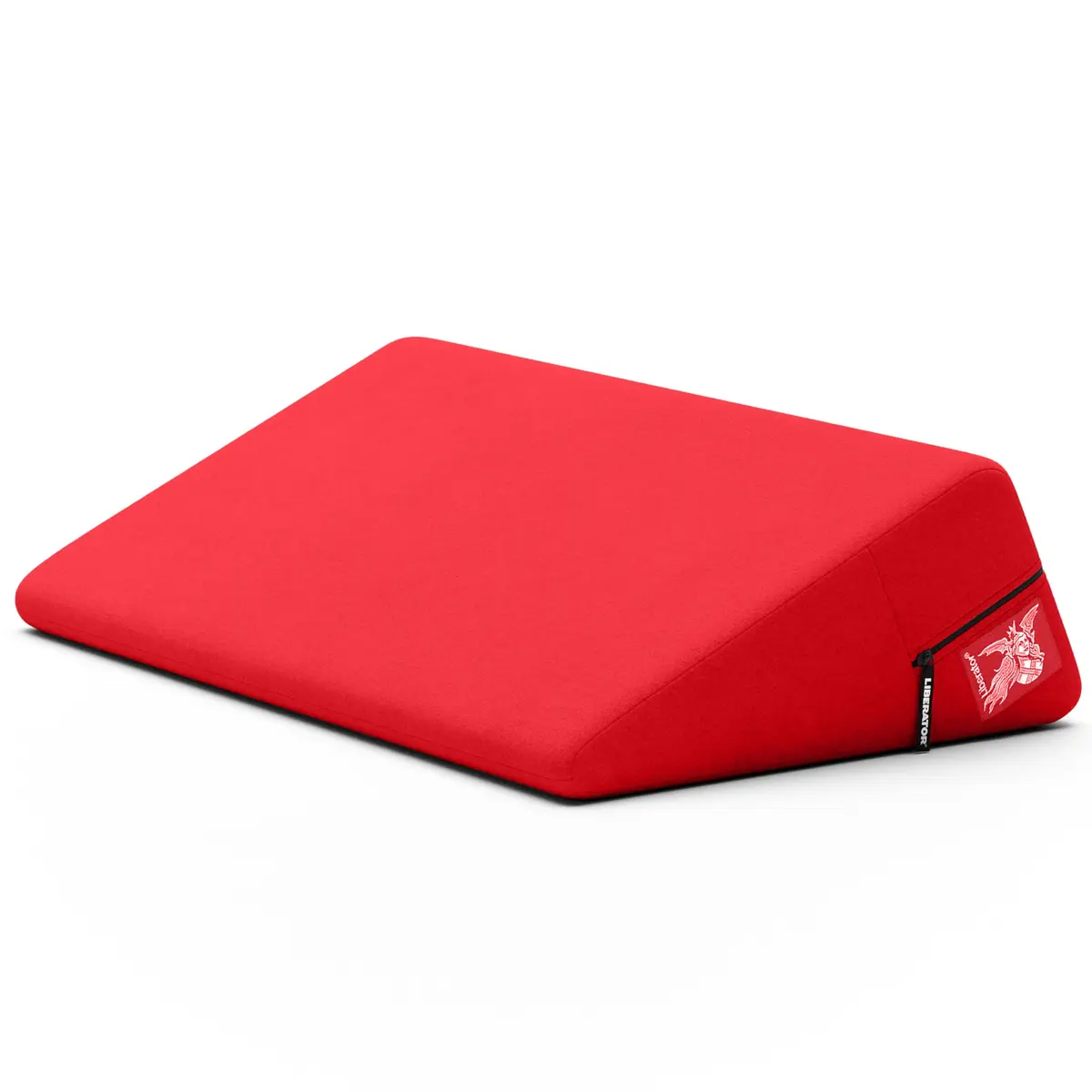 Liberator Wedge Intimate Sex Positioning Pillow, Red Microfiber, 24 inch | 27° angle for deeper penetration & G-spot - view 6